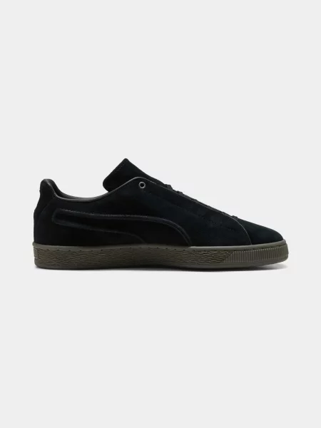 Замшевые кеды Puma черные