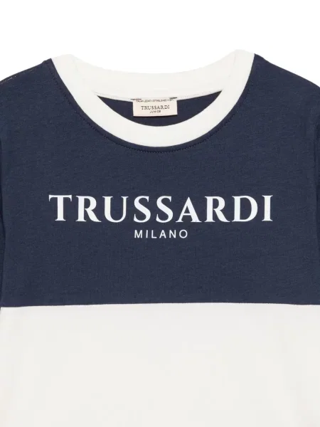 Koszulka dziecięca Trussardi biała
