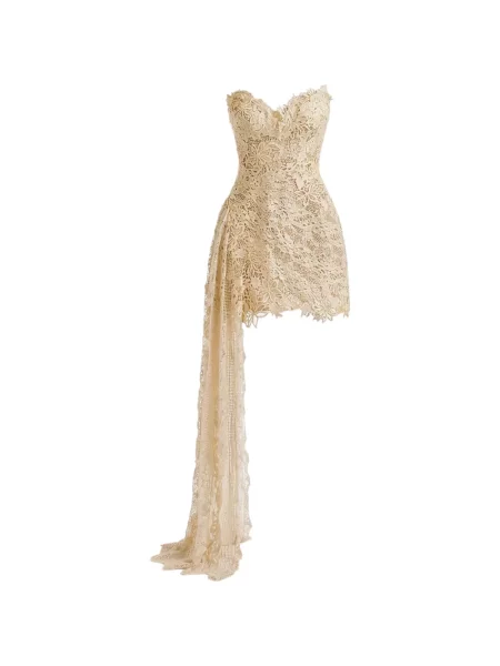 Rochie mini Gemy Maalouf din dantelă