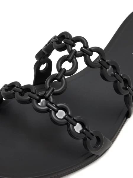 Colier Aquazzura fără toc negru