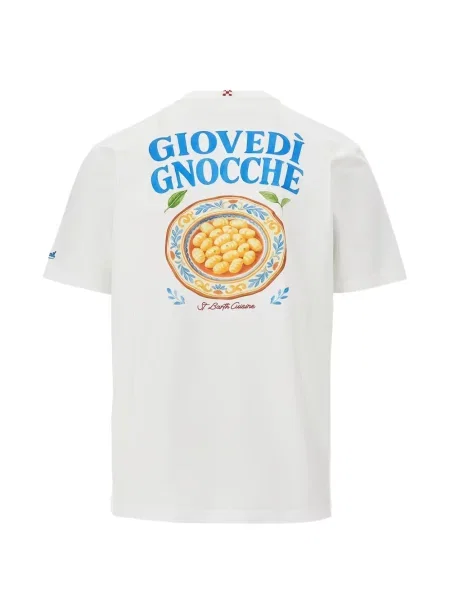 Tricou Mc2 Saint Barth cu imagine alb