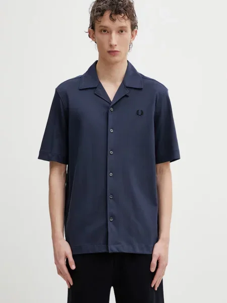 Fred Perry Koszula Wypoczynkowa Comfort Fit blau