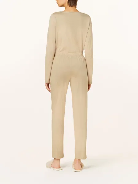 Marc O'polo Spodnie Od Piżamy beige beżowe