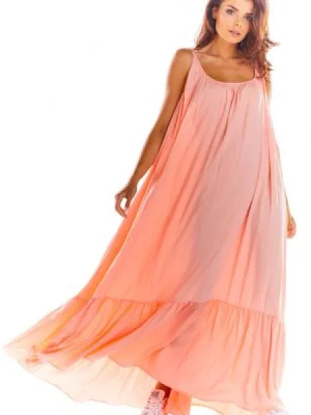 Рокля Awama розово