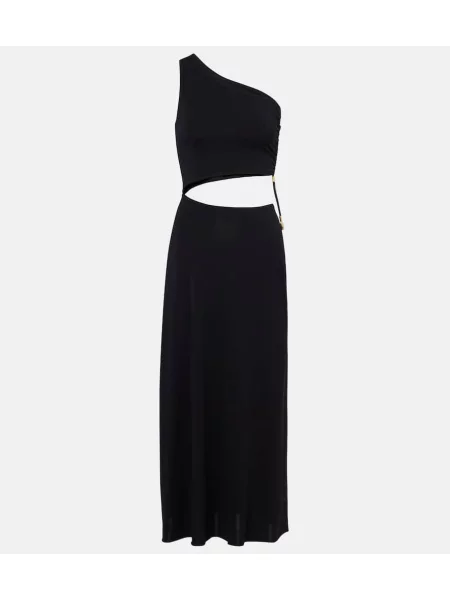 Rochie midi Eres până la genunchi de costum negru