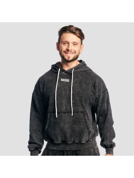 Bluza rekreacyjna z kapturem Aura Washed czarna