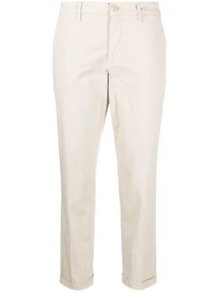 Pantaloni chino Fay cu talie joasă