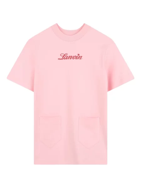 Sukienka dziecięca Lanvin Enfant różowa
