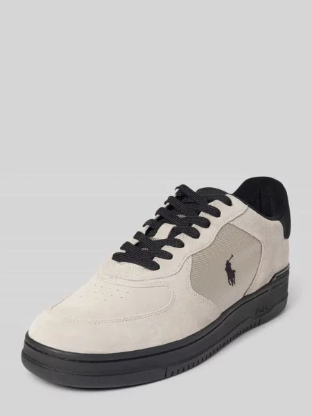 Sneakersy z powlekanego miksu skóry model MASTERS COURT' Polo Ralph Lauren