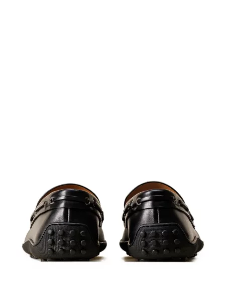 Loafersy Car Shoe skórzane czarne