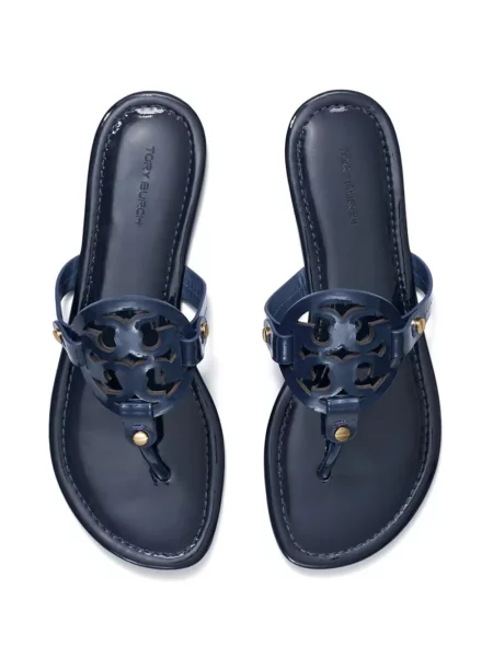 Sandale Tory Burch fără toc albastru