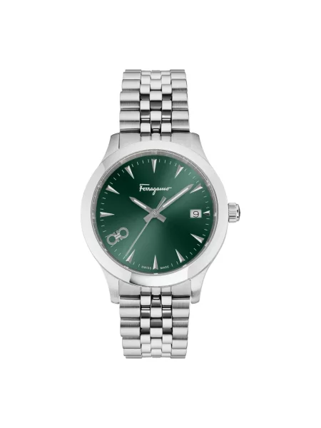 Zegarek Ferragamo zielony