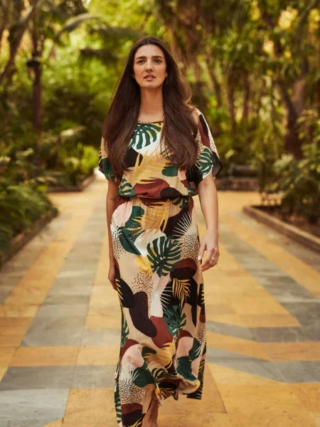 Sukienka Marisse beżowa