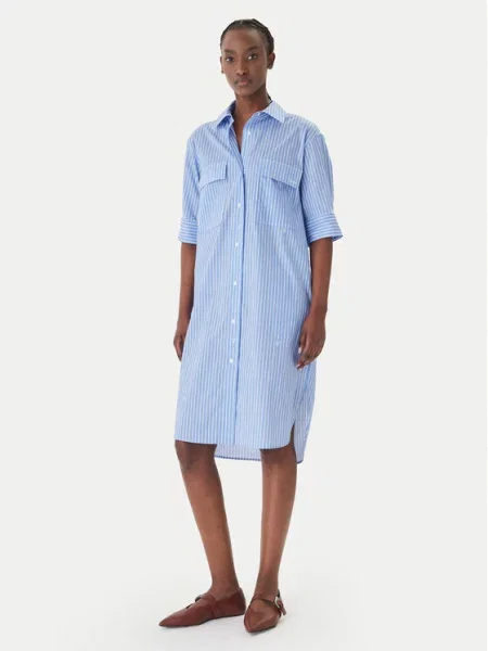 JOOP! Rochie tip cămașă Daliya albastru