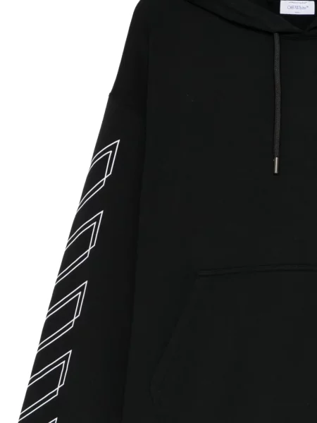 Hanorac cu glugă Off-white alb