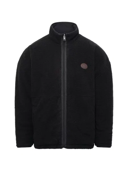 Geacă Willy Chavarria din fleece negru