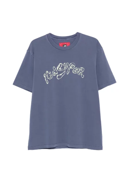 Tricou Kidsuper cu imagine albastru