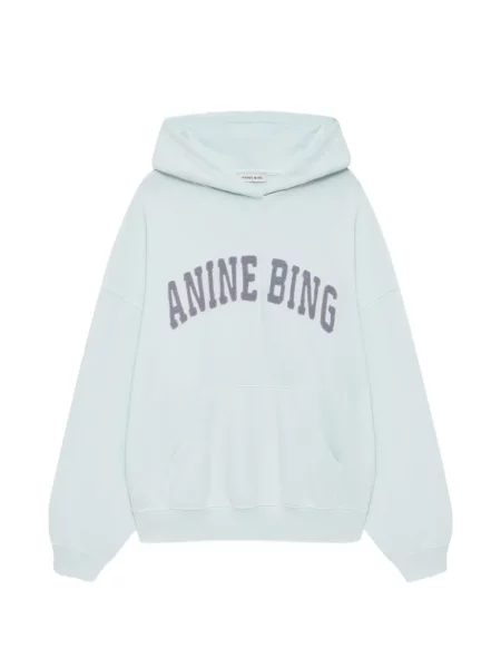 Bluza z kapturem Anine Bing zielona