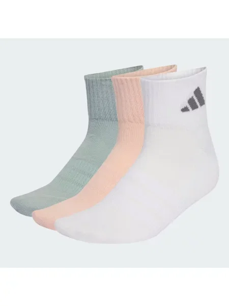 SKARPETY CUSHIONED SPORTSWEAR ANKLE SOCKS 3 PAIR PACK białe