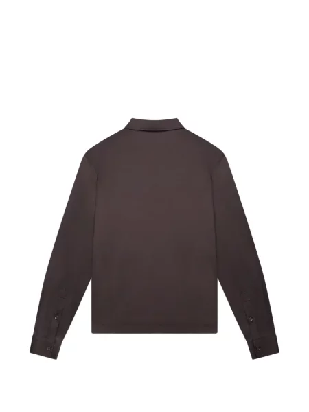 Gulerat lung tricou polo Valenza maro