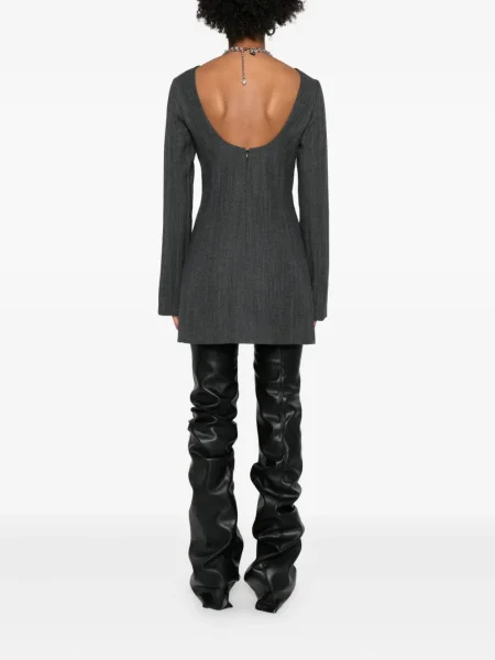 Rochie mini Our Legacy de costum gri