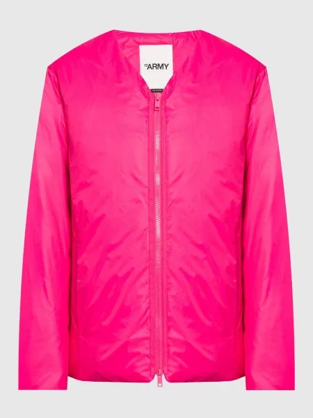 Пуховик Yves Salomon Army рожевий