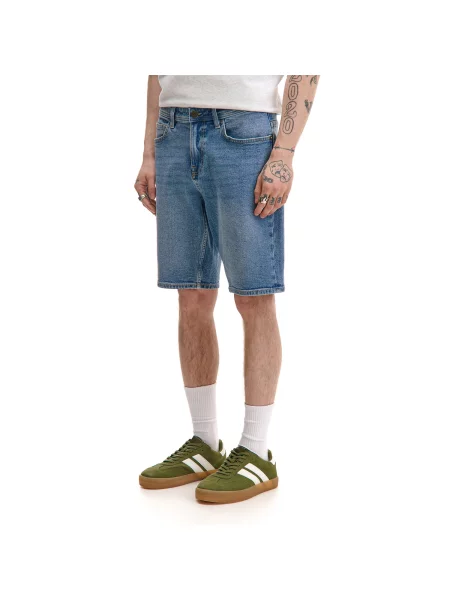 Джинсовые шорты Cropp синие