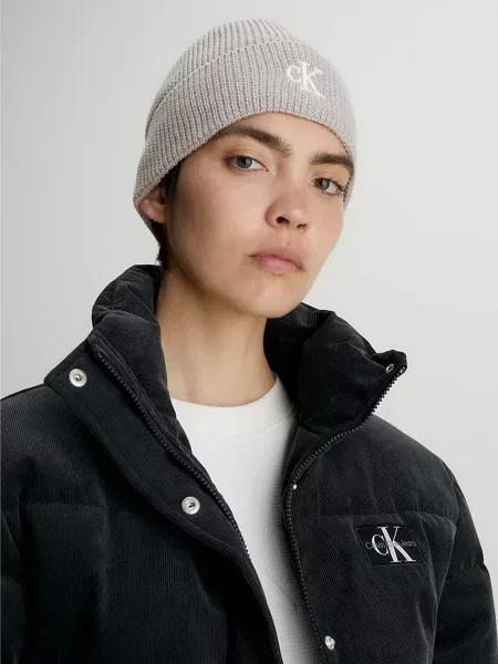 Шапка Calvin Klein серая