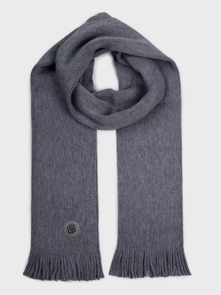 Шарф Boss серый