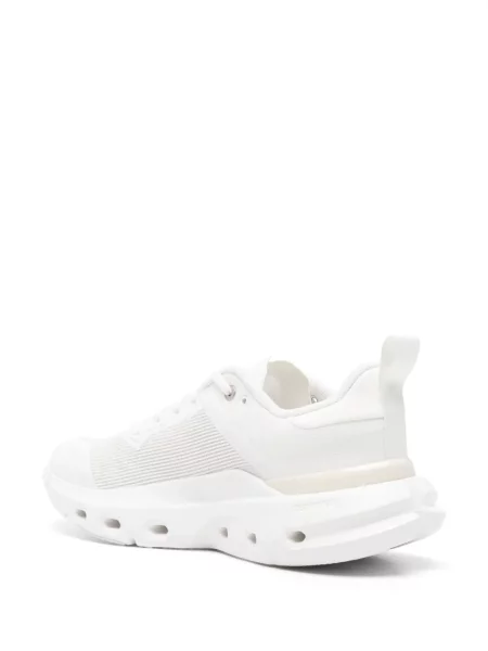Sneakersy On Running sznurowane koronkowe do biegania białe