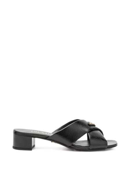 Sandale Prada din piele negru