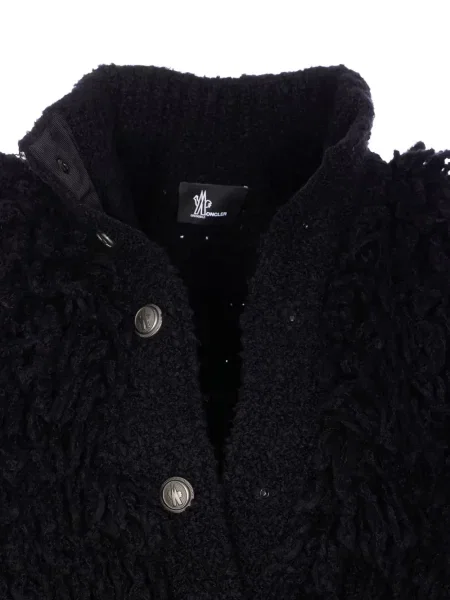Πλεκτή ζακέτα Moncler Grenoble μαύρο