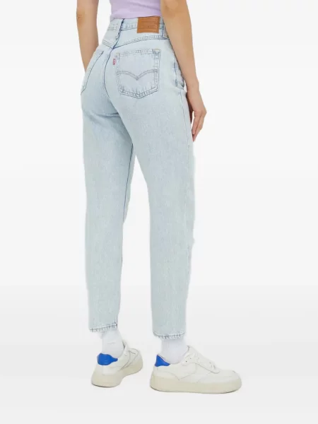 Blugi Levi's® cu 5 buzunare cu talie înaltă albastru