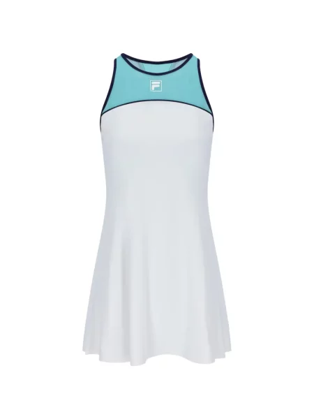 Rochie mini Fila din jerseu alb