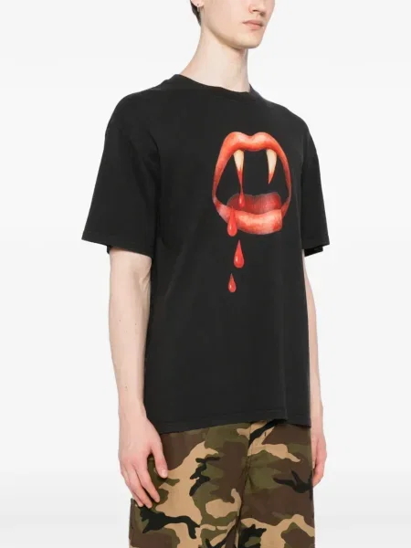 Tricou Melt cu imagine negru