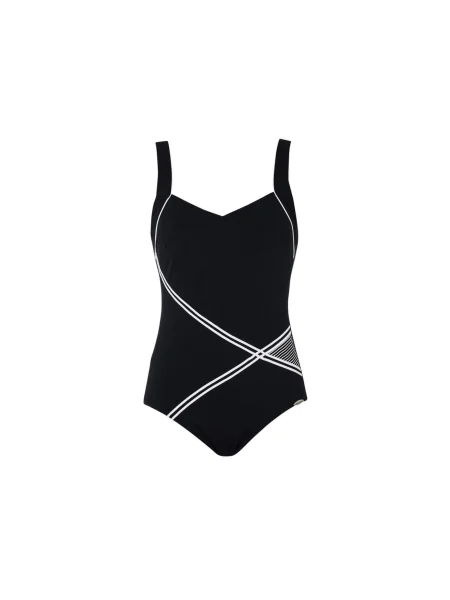 SUNFLAIR Costum de baie întreg negru alb