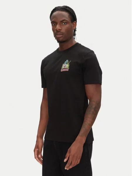 Volcom Majica Catv Classic Fit črna