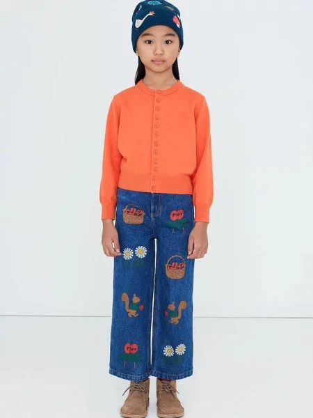 Детские прямые джинсы Tinycottons