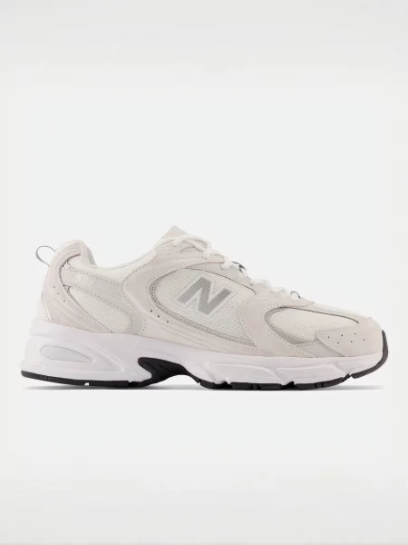Повседневные кроссовки New Balance с сеткой в сеточку белые