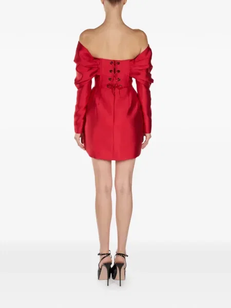 Rochie mini Araftu de costum roșu