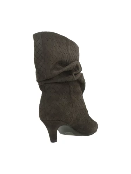 Semišové čižmy Exé Shoes hnedá