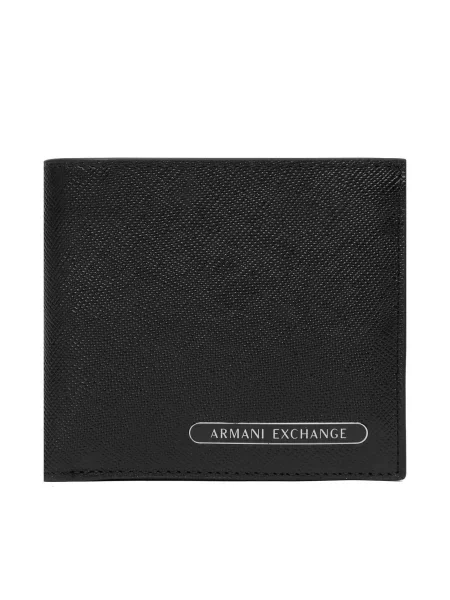 Armani Exchange Peňaženka čierna