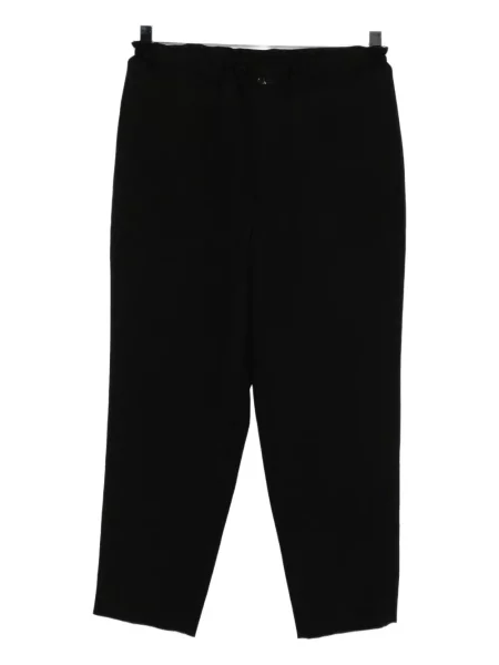 Pantaloni Black Comme Des Garçons de lână negru