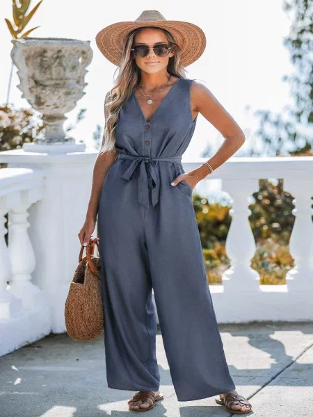 Комбінезон Cupshe синій