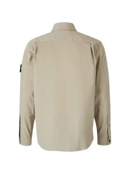 Μπουφάν πουκάμισο Stone Island κοτλέ πέτρες