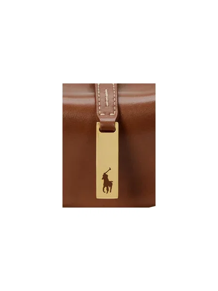 Kabelka Polo Ralph Lauren hnědá