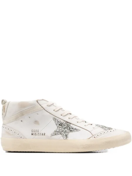 Sneakerși Golden Goose Mid Star auriu