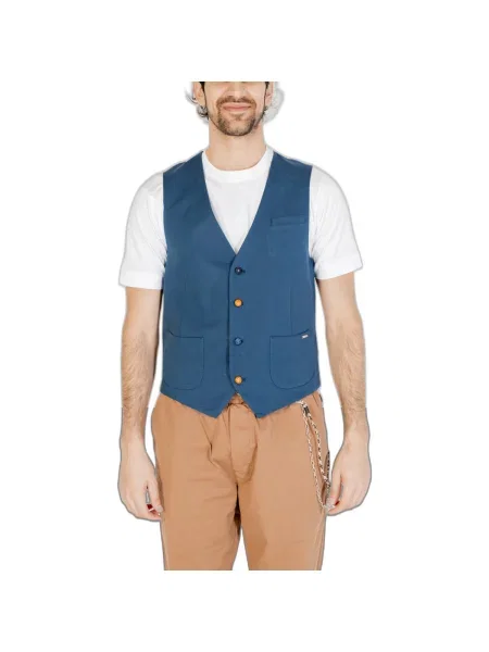 Vestă Gianni Lupo albastru