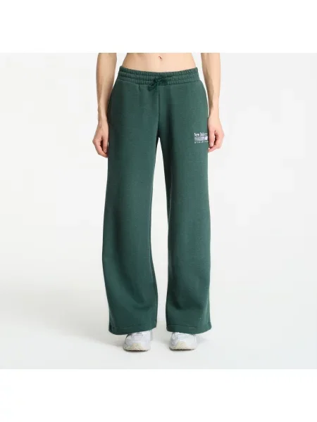 Pantaloni de trening New Balance Trackside Fleece Pant Nordic Green Heather S verde