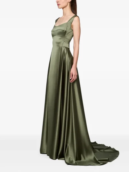 Rochie Atu Body Couture din satin verde